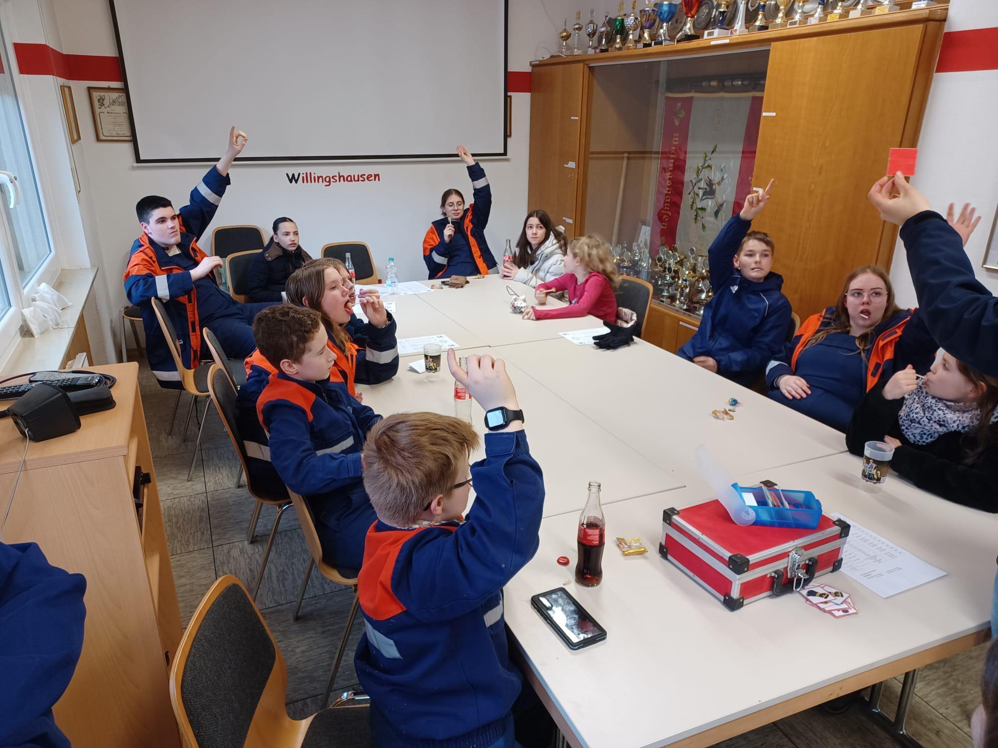 Üben für den Wettkampf