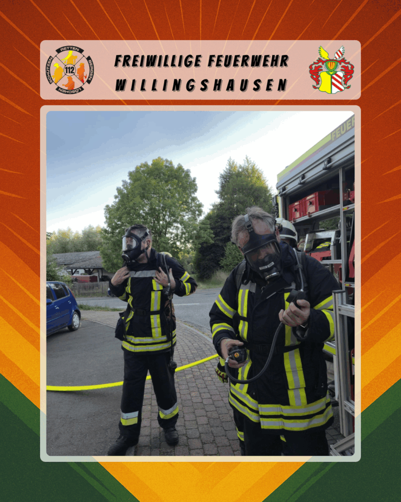 Übungsdienst: Atemschutzübung  🚒🔥