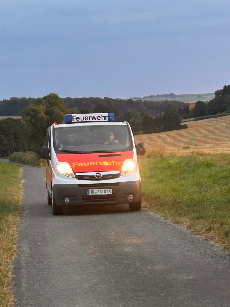 Übungsdienst: Flächen- &amp; Vegetationsbrand