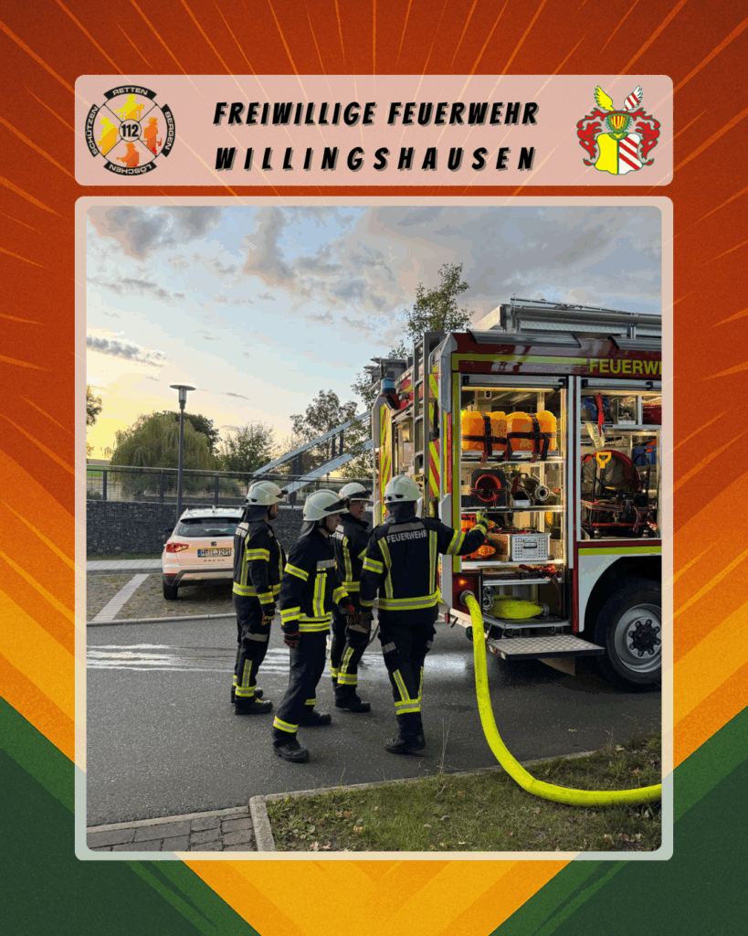 🚒🔥 Einsatzübung im Kindergarten Willingshausen 🔥🚒