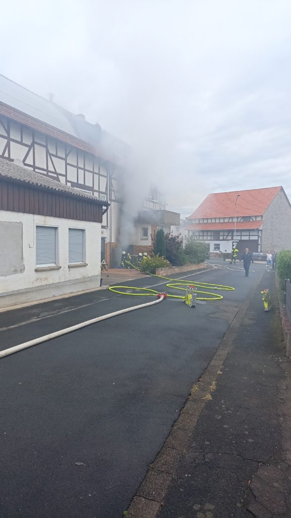 Einsatz: Hausbrand in Wasenberg