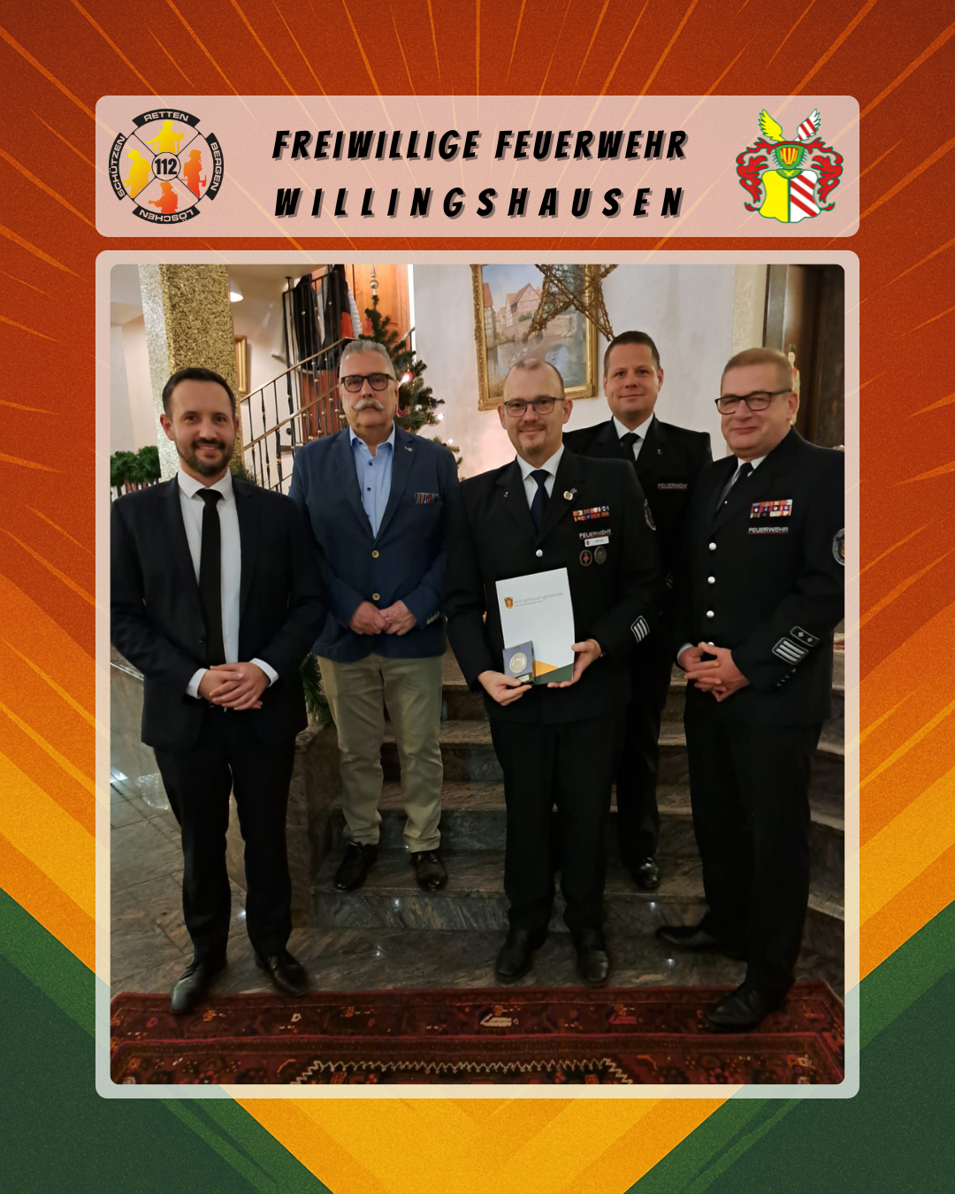 🏅 Ernennung von Harald Thiel zum Ehrenwehrführer