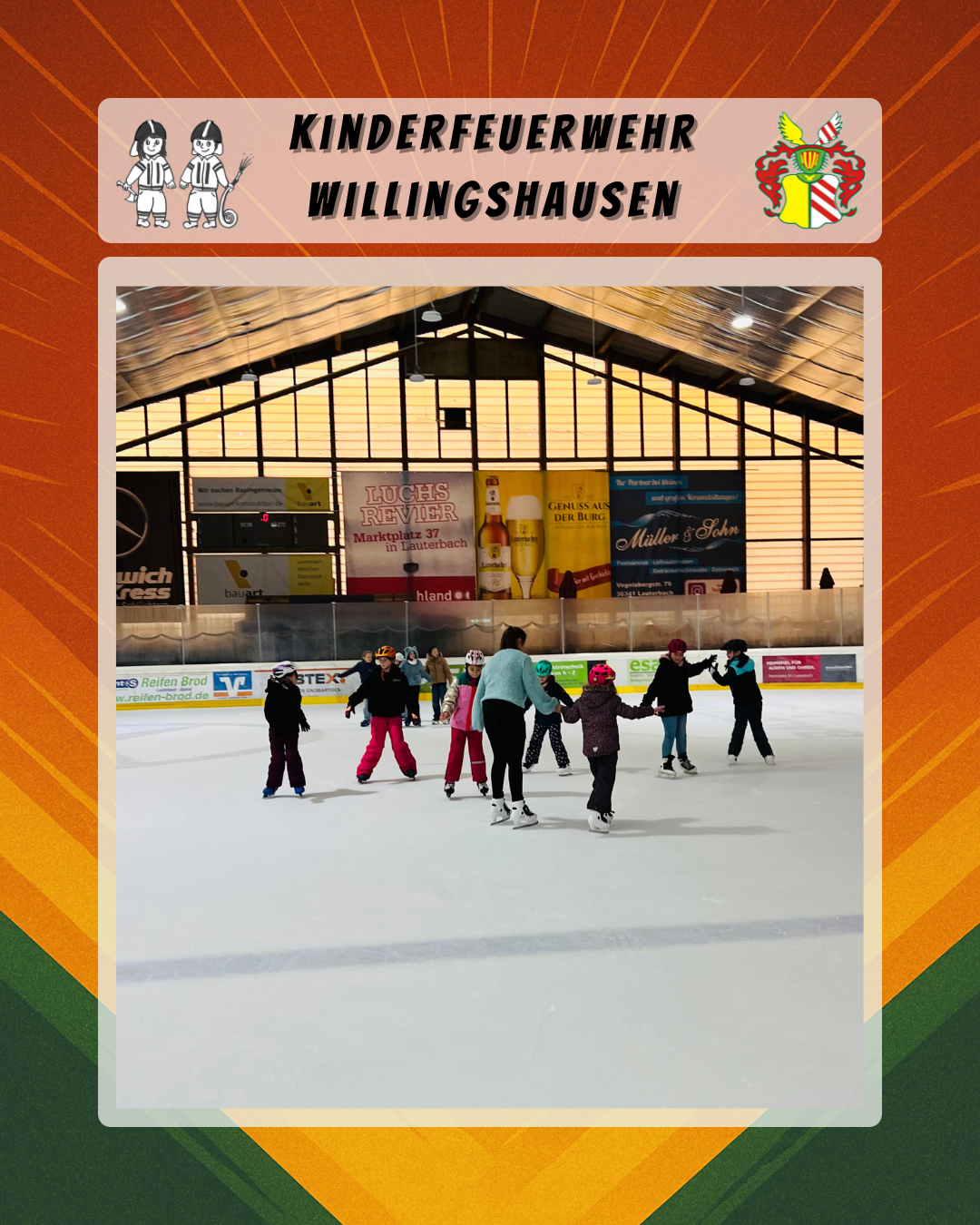 ❄️🔥 Löschbande on Ice! 🔥❄️