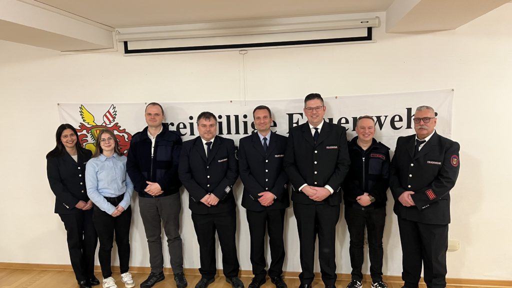 Neue Wehrführung und Vereinsvorstand