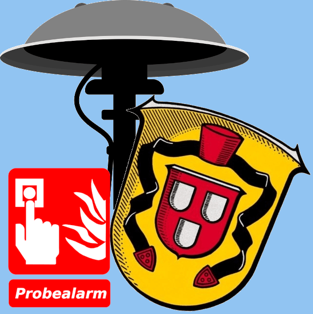 Probealarmierung Sirene