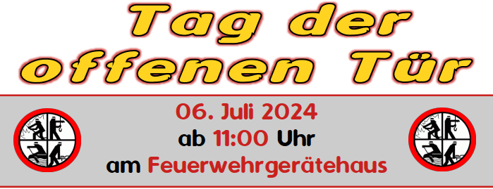 Tag der offenen Tür am 06.07.2024