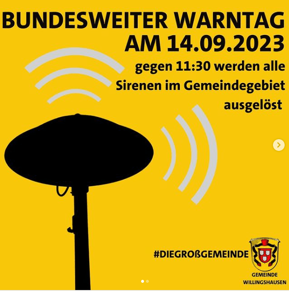 Warntag 14.09.2023