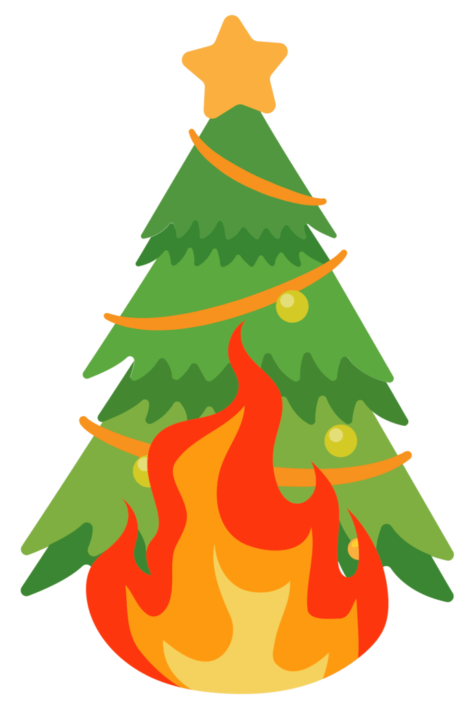 Weihnachtsbaum Einsammeln &#038; Verbrennen