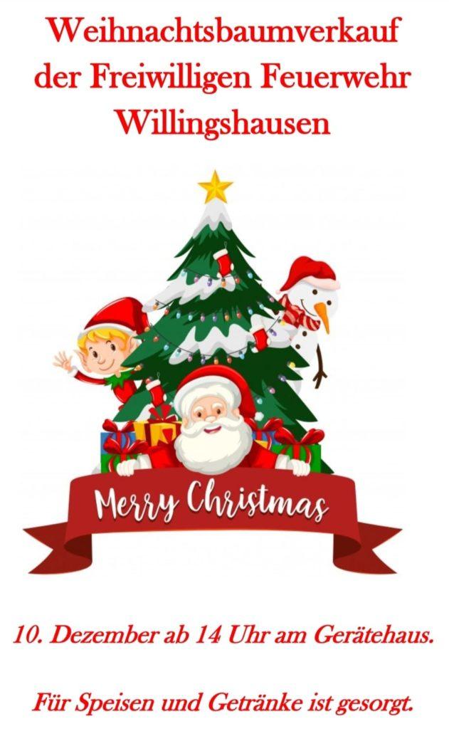 Weihnachtsbaumverkauf 10.12.2022 ab 14 Uhr